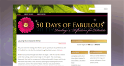 Desktop Screenshot of 50days.org