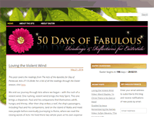 Tablet Screenshot of 50days.org
